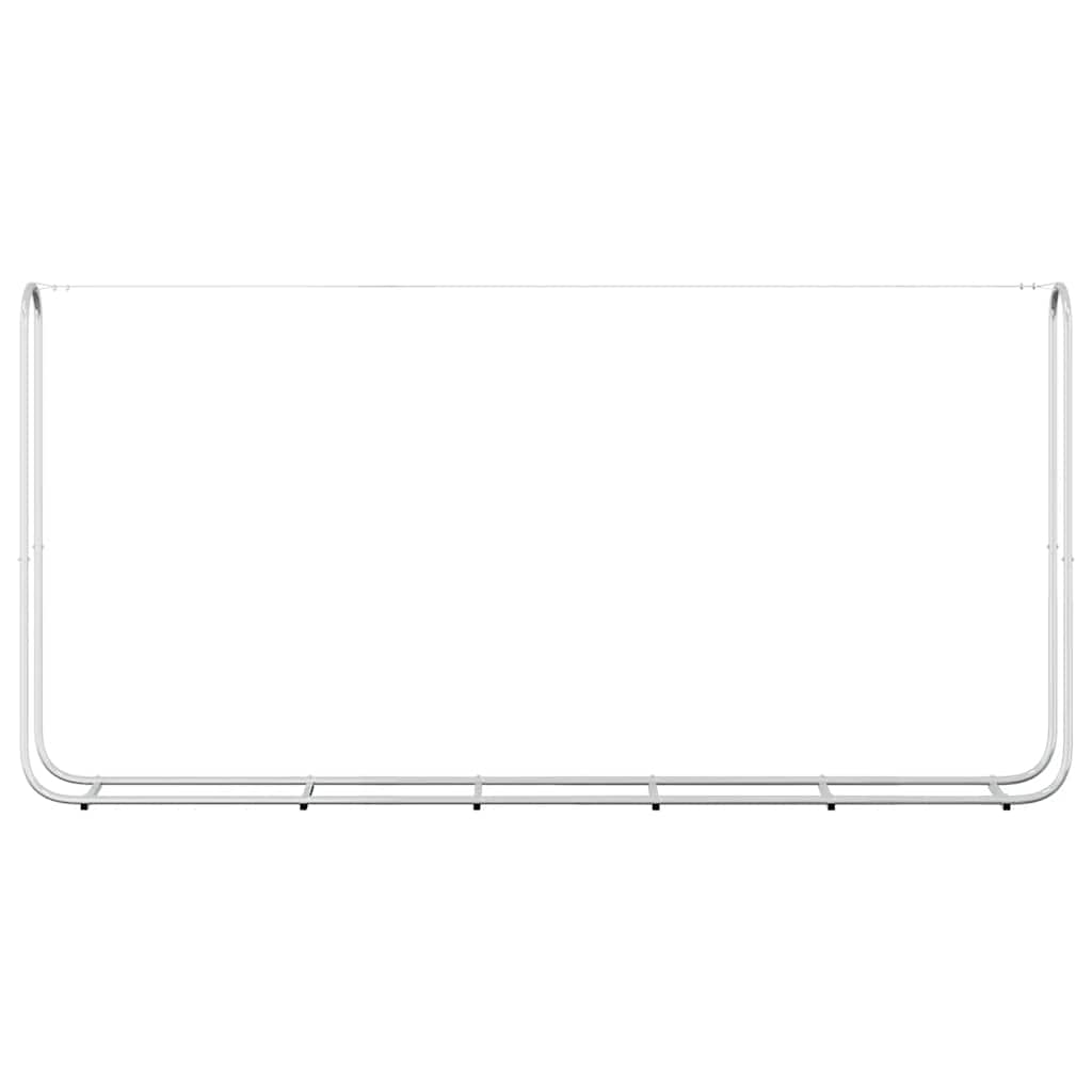 Suporte para lenha 300x25x150 cm aço galvanizado