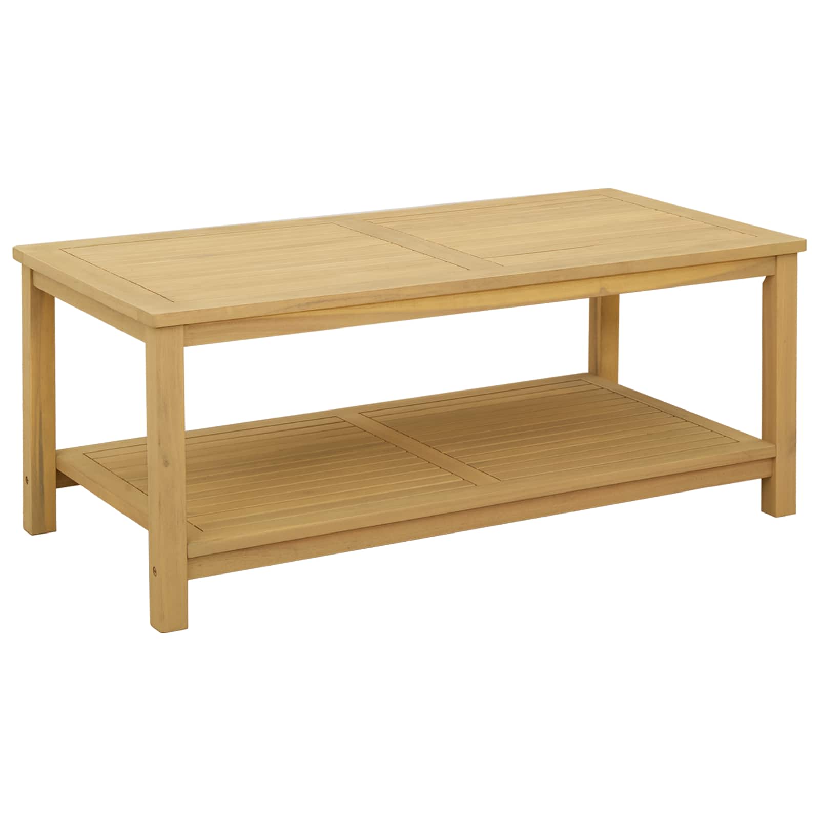 Mesa lateral óleo natural 110 x 55 x 45 cm