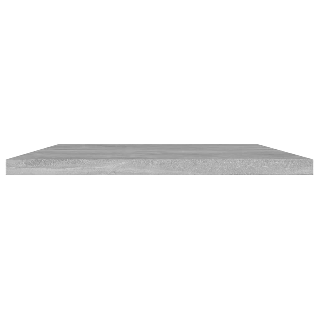 Prateleiras para estante 4 pcs 60x20x1,5cm contraplacado cinza