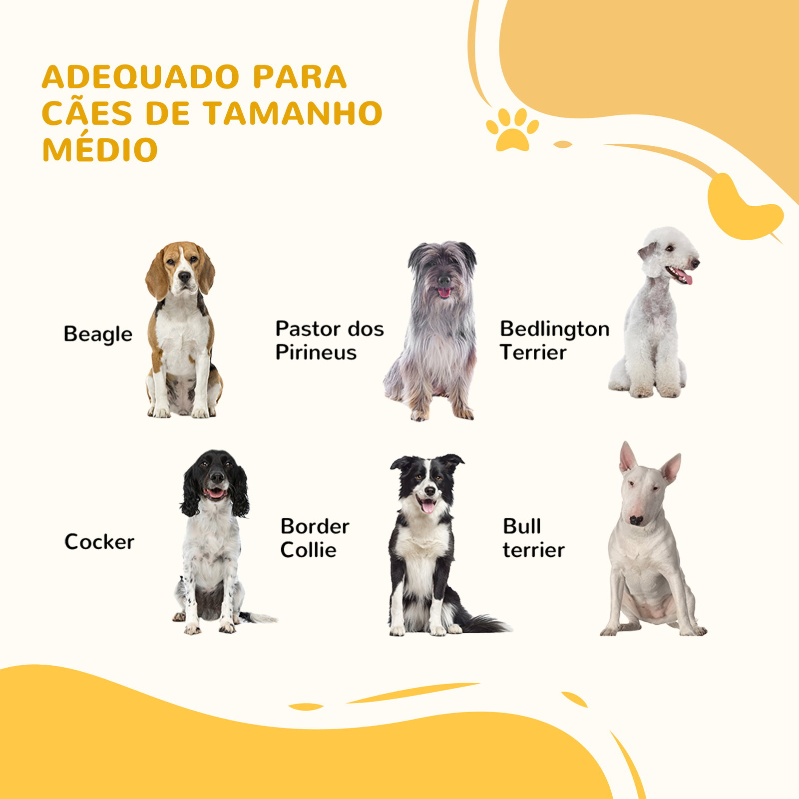 Barreira para cães de aço barreira de segurança para animais de estimação dobrável de 3 painéis duplo fechamento 206x90 cm branco