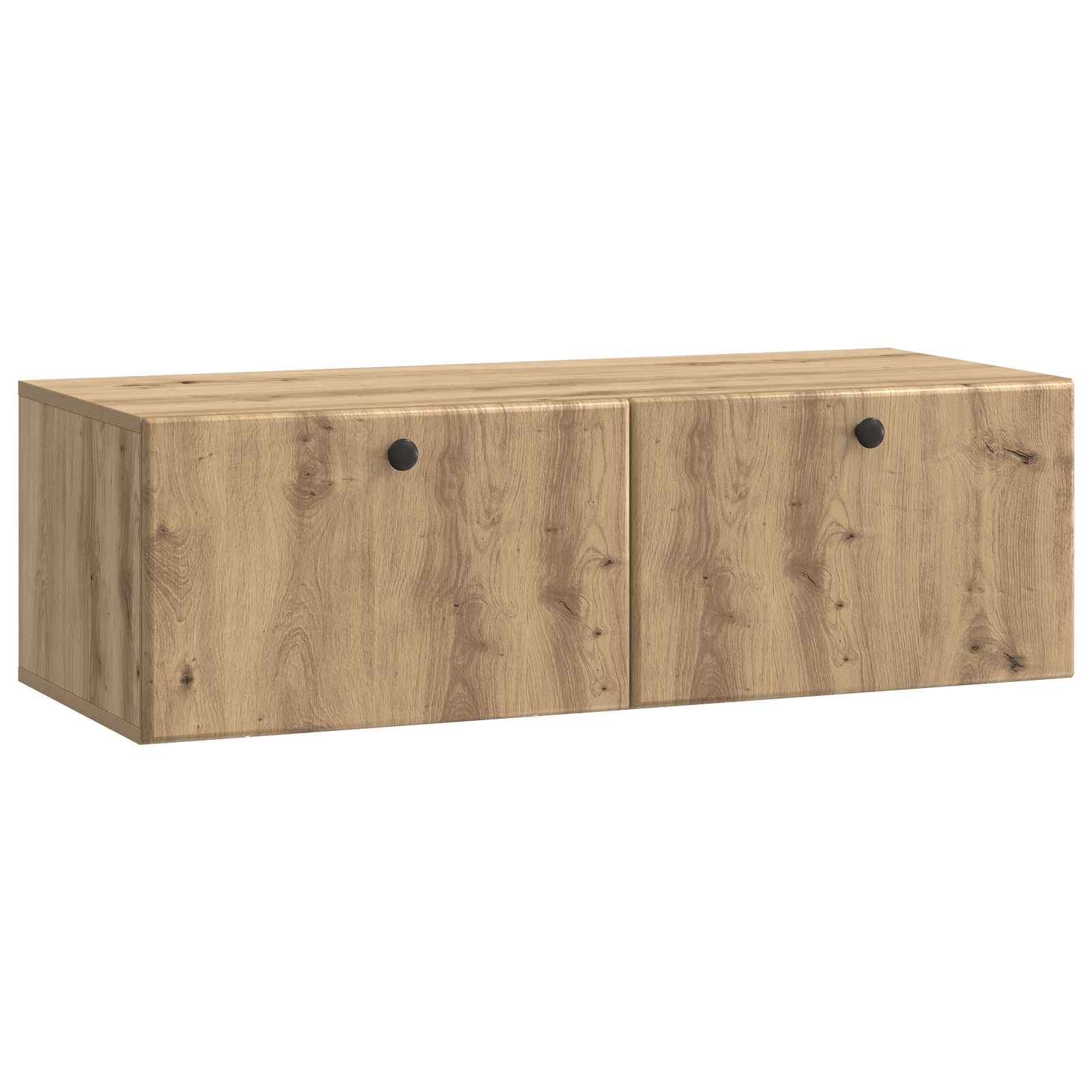 Gabinete de TV de parede 98 x 41 x 30 cm carvalho arttisan