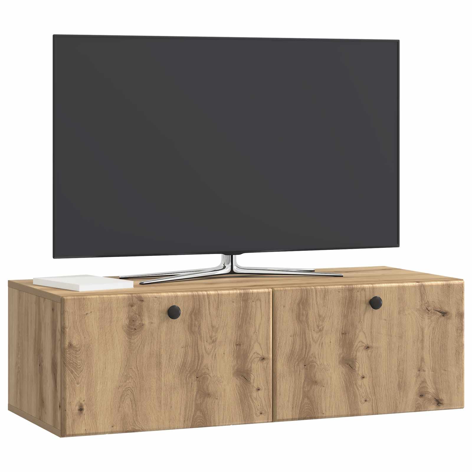 Gabinete de TV de parede 98 x 41 x 30 cm carvalho arttisan