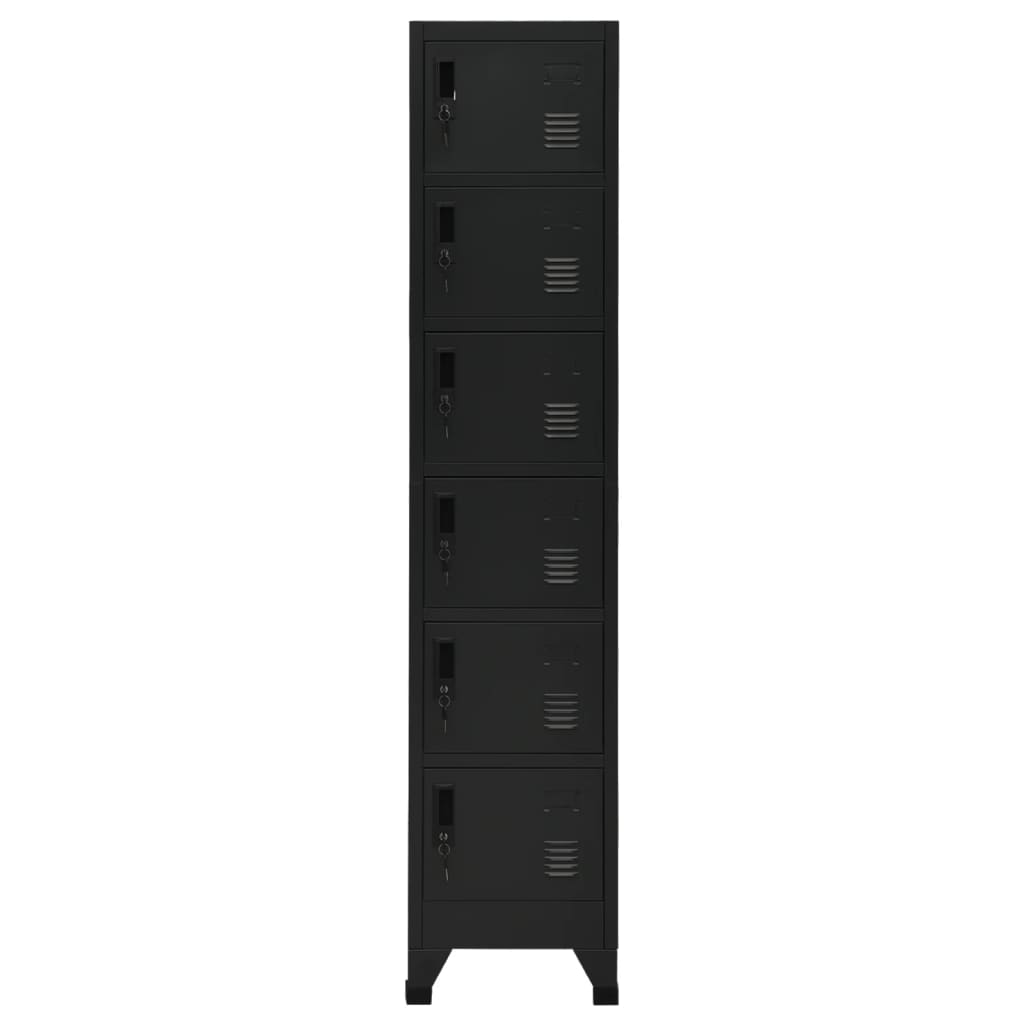 Cacifo 38x40x180 cm aço preto