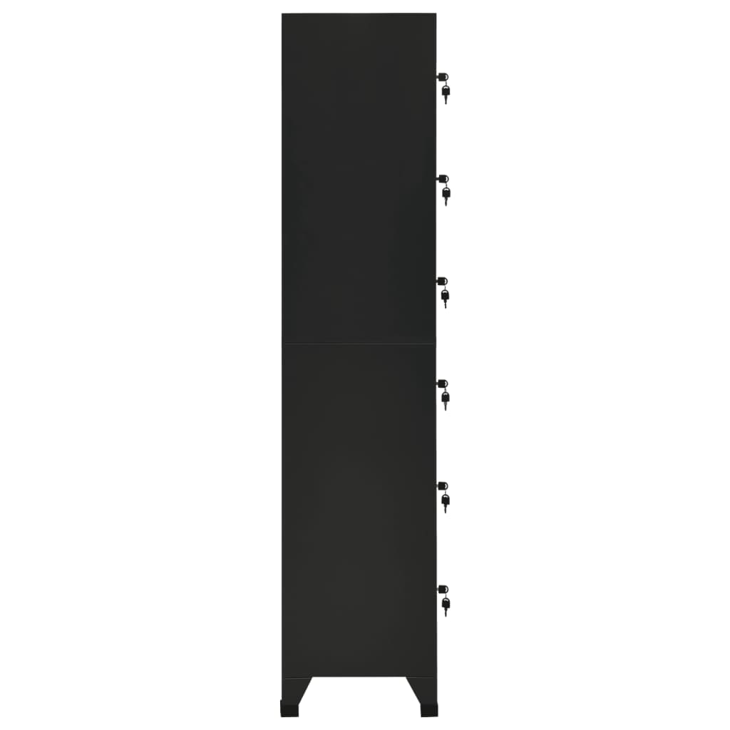 Cacifo 38x40x180 cm aço preto