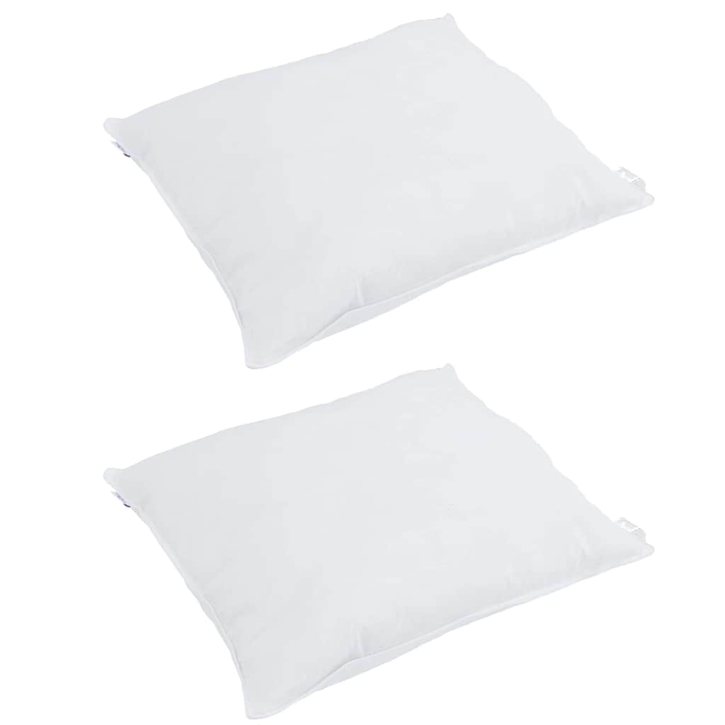 Almofada 2 unid. 65 x 65 cm pena branco