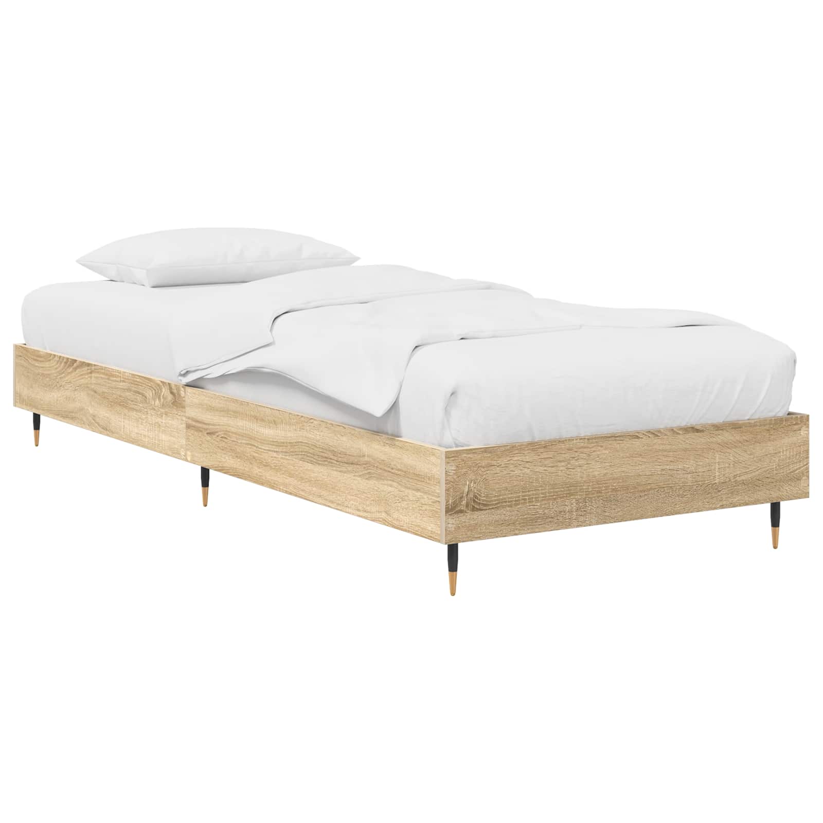 Estrutura da cama carvalho sonoma 80 x 200 cm