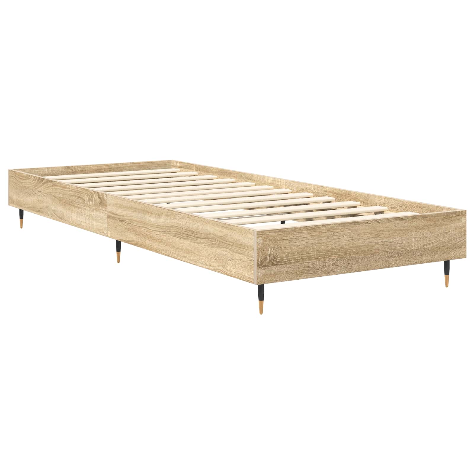 Estrutura da cama carvalho sonoma 80 x 200 cm