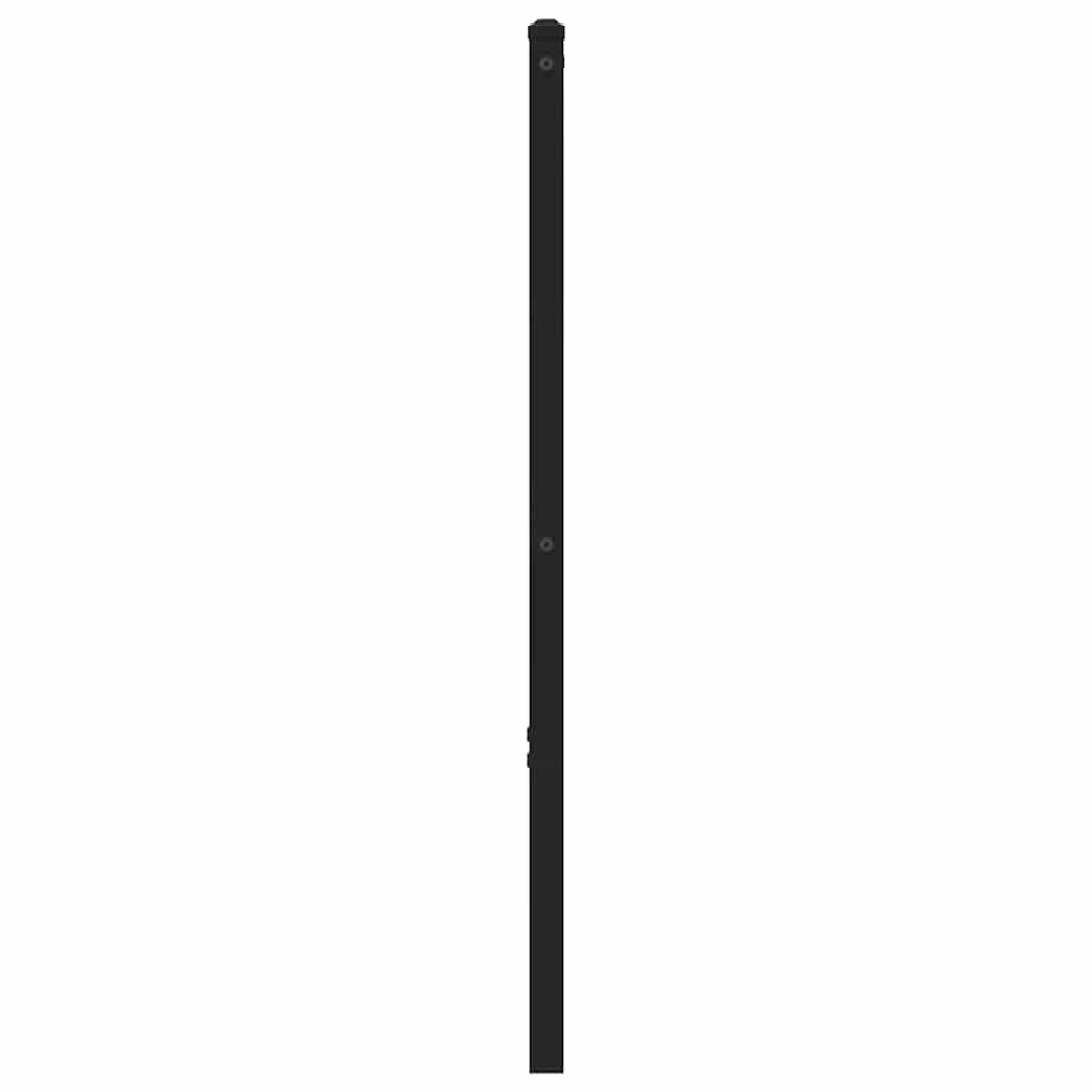 Cabeceira de substituição 75 cm derivados madeira/aço carvalho castanho