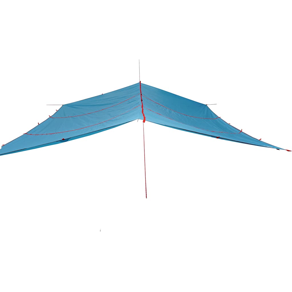Lona de campismo 420x440 cm impermeável azul