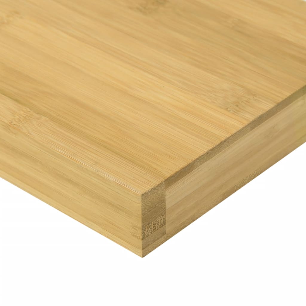 Prateleira de parede 60x20x4cm bambu