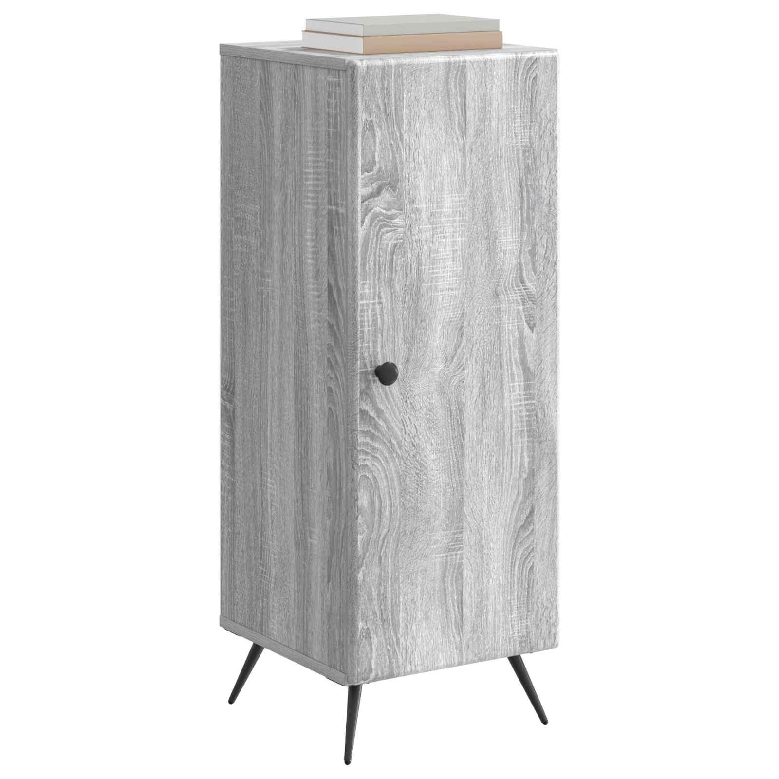 Buffet sonoma cinzento 33 x 34,5 x 90 cm derivados de madeira