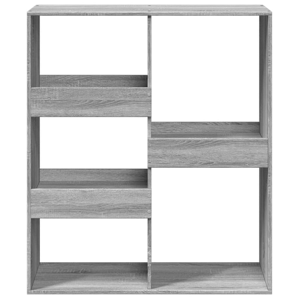 Divisória 100x33x115 cm derivados de madeira cinzento sonoma
