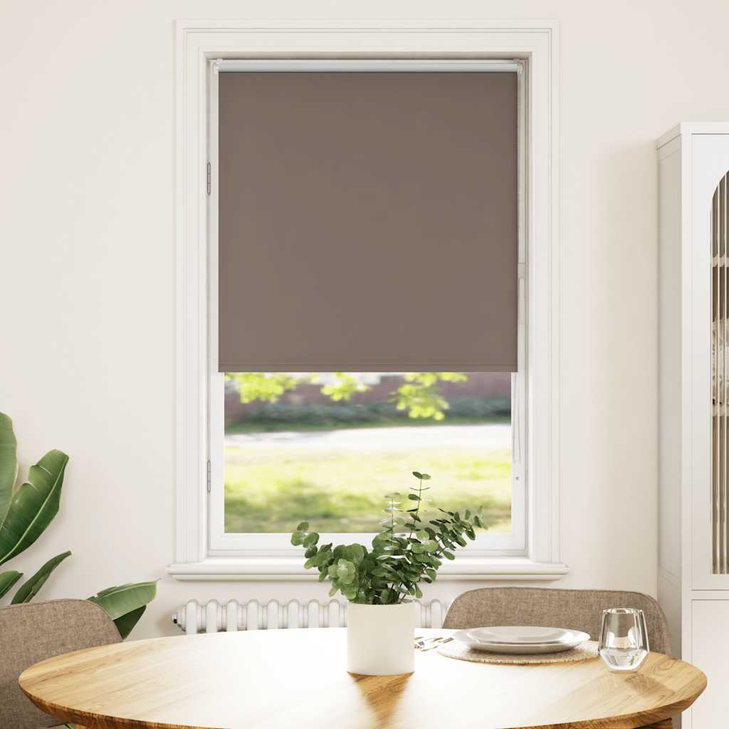 Persiana de enrolar 75x175 cm largura tecido 70,7 cm poliéster