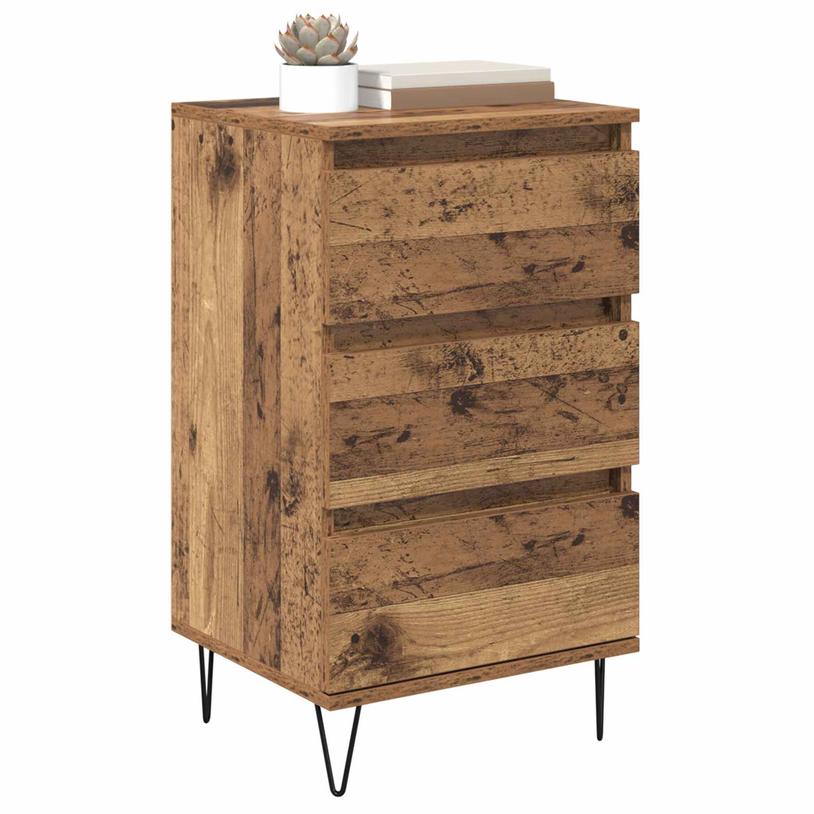 Buffet com gaveta madeira antiga 40 x 35 x 70 cm