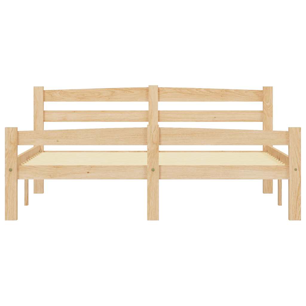 Estrutura de cama 120x200 cm pinho maciço