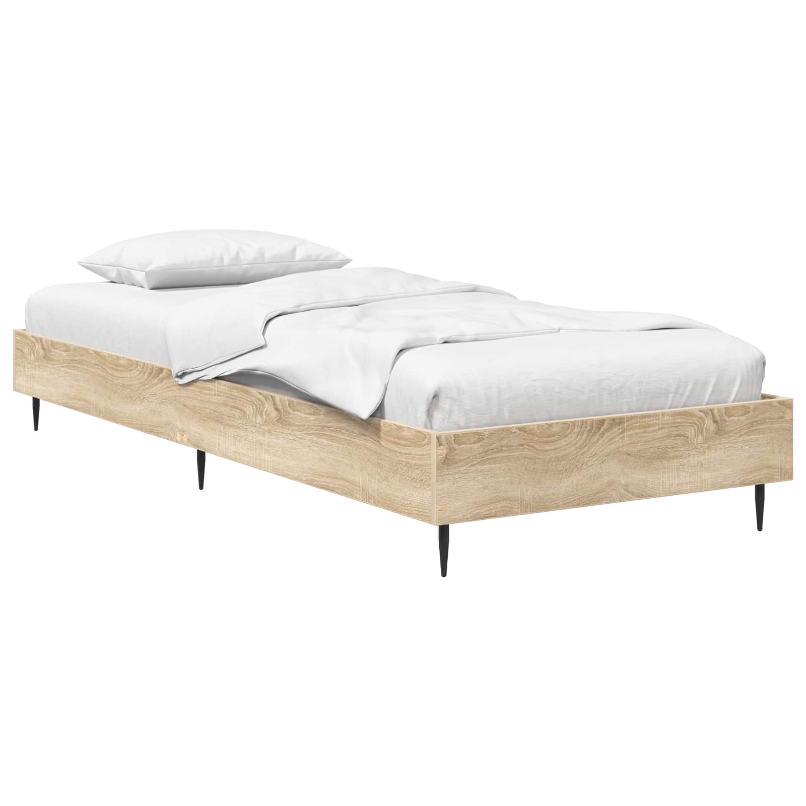 Estrutura da cama carvalho sonoma 80 x 200 cm