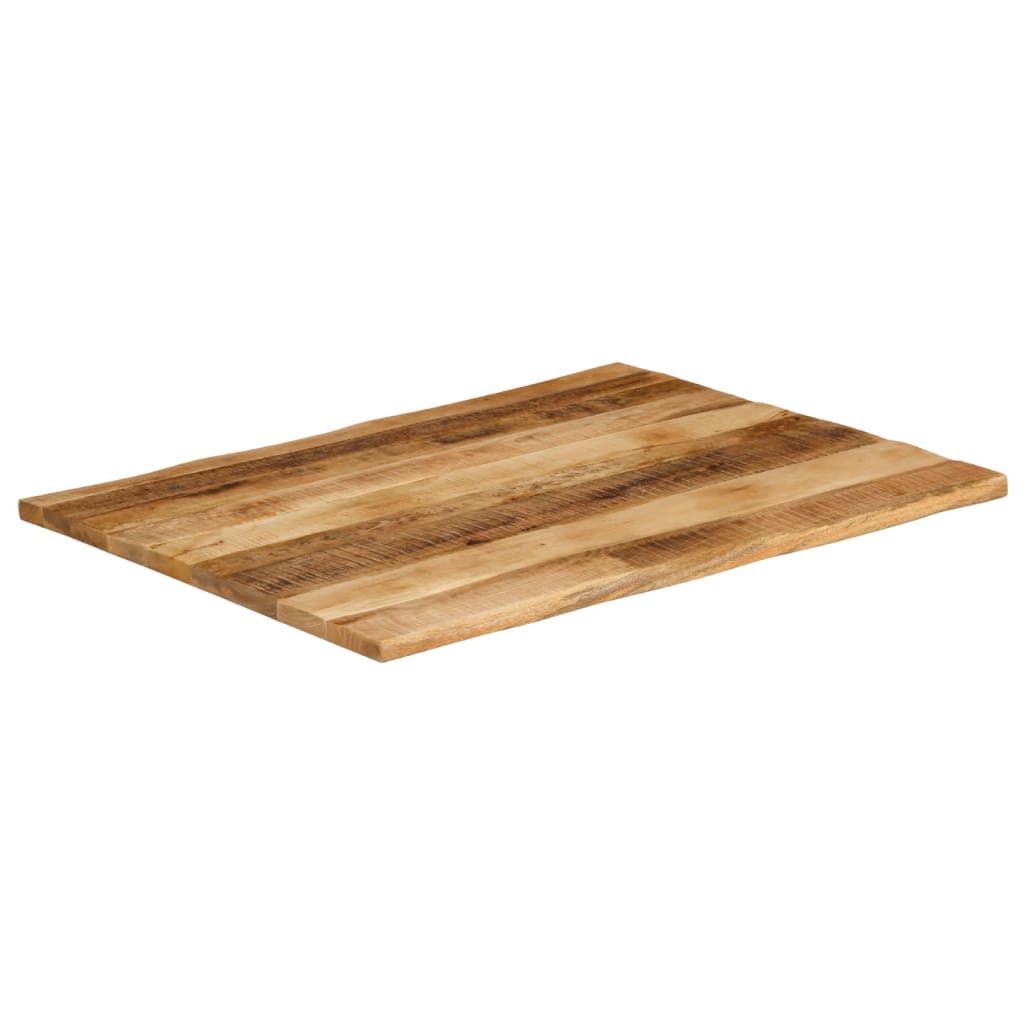 Tampo de mesa c/borda viva 110x80x3,8cm mangueira áspera maciça