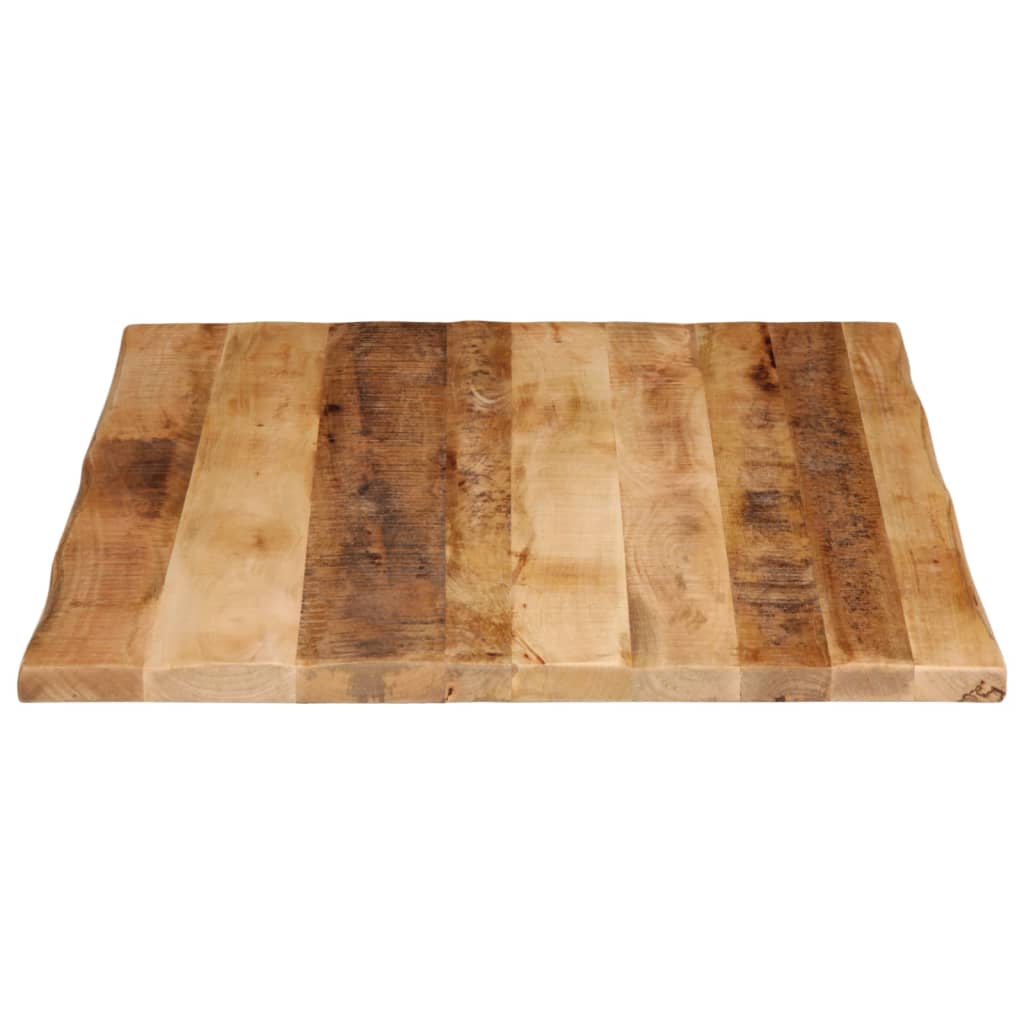 Tampo de mesa c/borda viva 110x80x3,8cm mangueira áspera maciça