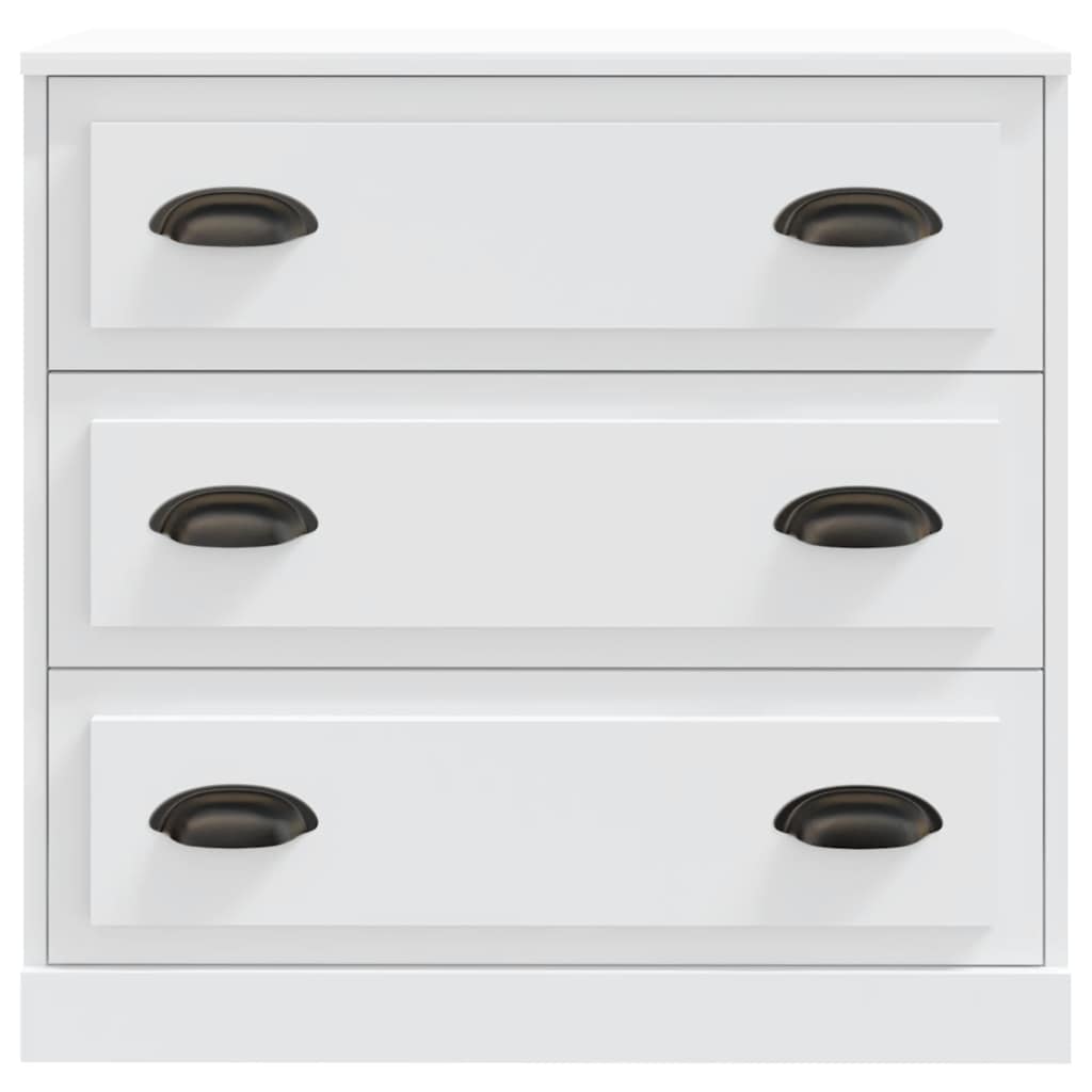 Aparadores 2 pcs derivados de madeira branco