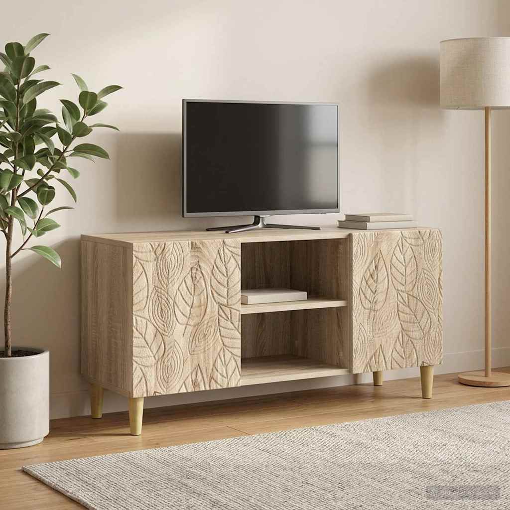 Gabinete para TV 102 x 34,5 x 50 cm carvalho sonoma
