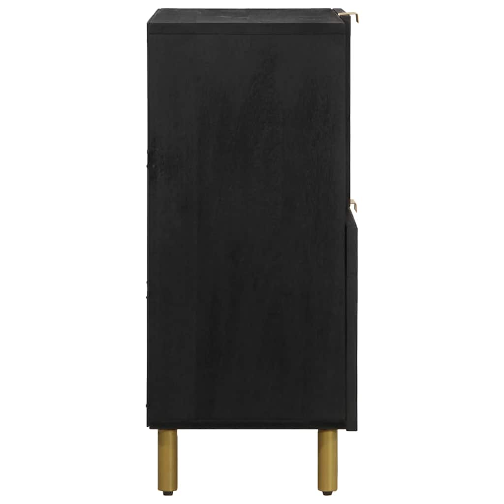 Aparador 80x33x75 cm derivados de madeira preto
