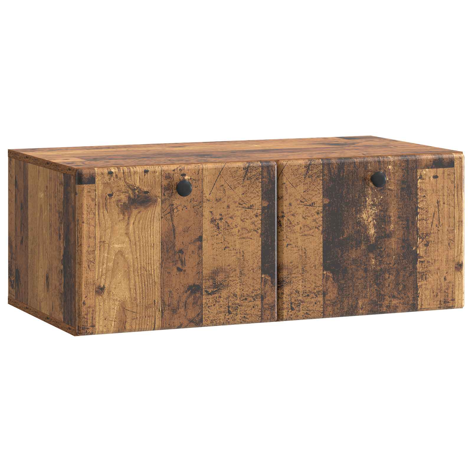 Gabinete de TV de parede 78,5 x 41 x 30 cm madeira antiga