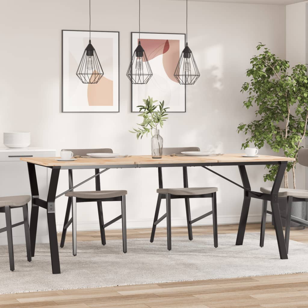 Pernas para mesa de jantar estrutura em y aço
