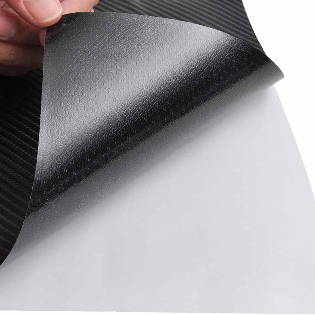 Películas para carro 2 pcs 100x150 cm preto 4d