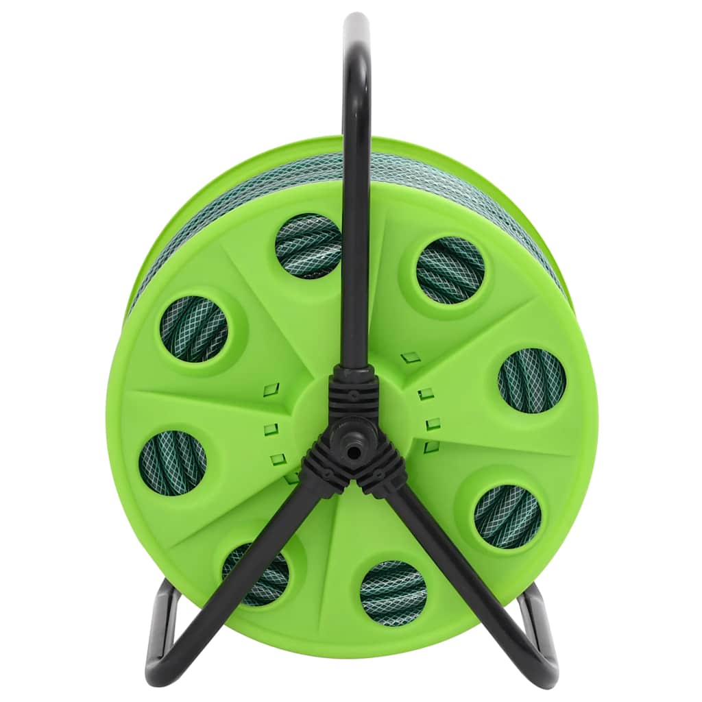Enrolador de pé c/ conj. de encaixe de mangueira 0,5" 20 m PVC