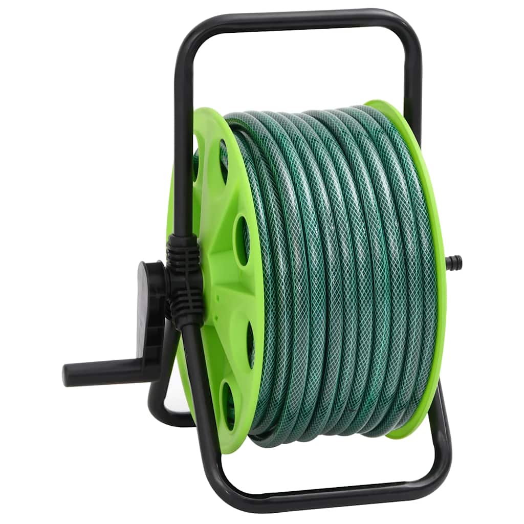 Enrolador de pé c/ conj. de encaixe de mangueira 0,5" 20 m PVC