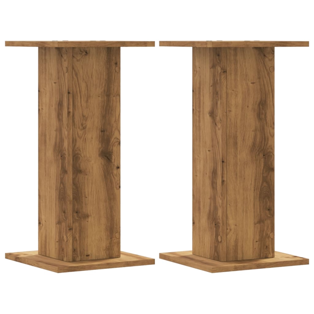 Suportes p/ plantas 2 pcs 30x30x60 cm derivados de madeira