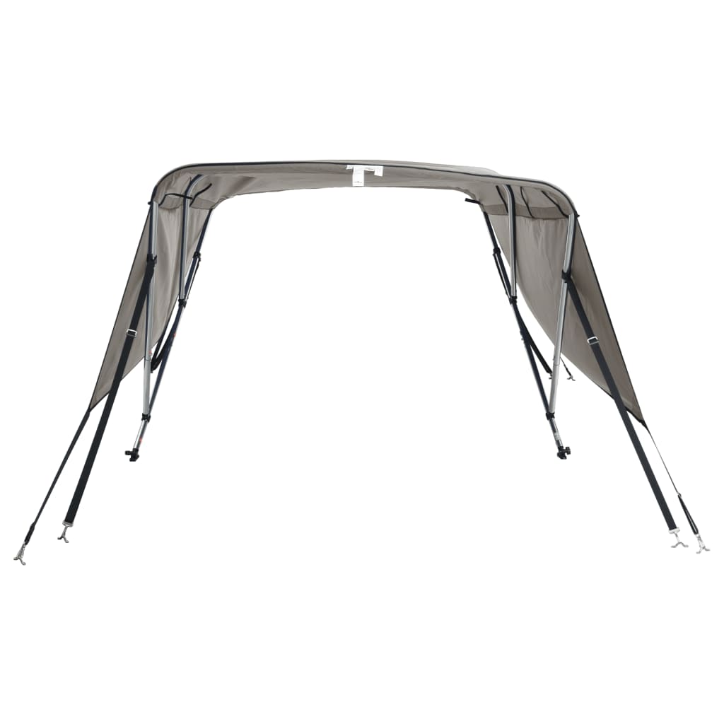 Toldo de 3 arcos bimini c/ paredes laterais 183x(170-182)x137cm