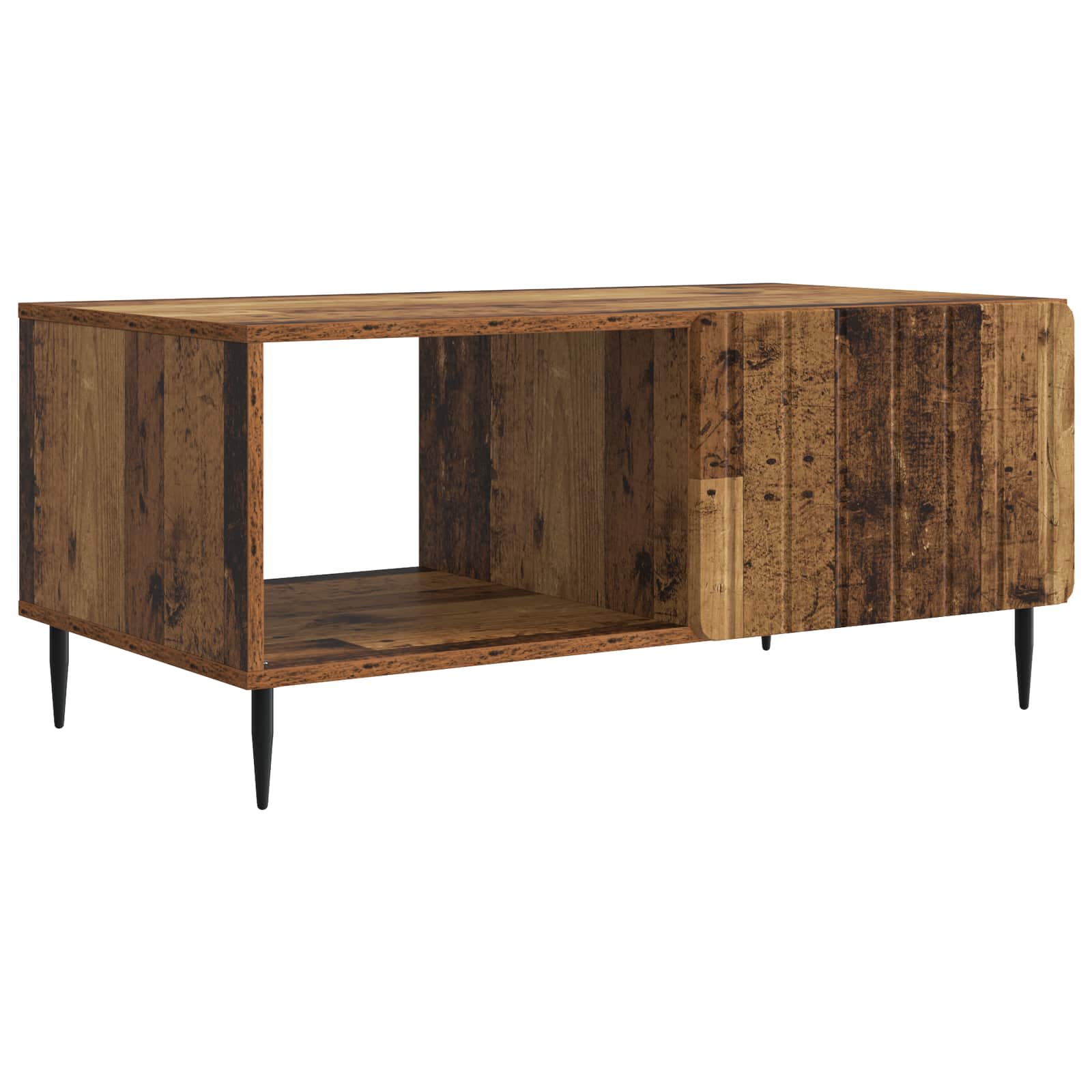 Mesa de centro madeira antiga 90 x 50 x 40 cm