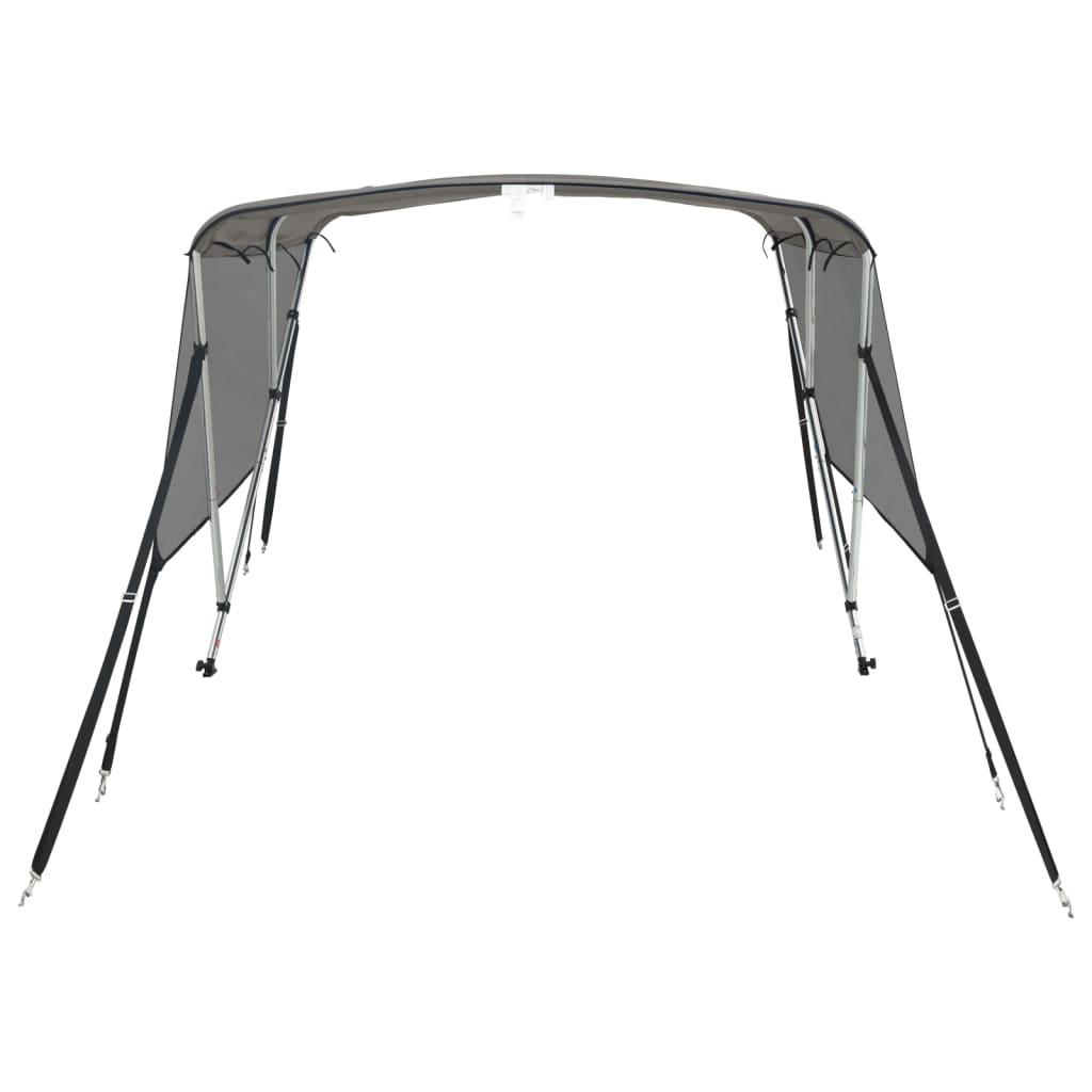 Toldo 3 arcos bimini paredes malha laterais 183x(154-167)x137cm