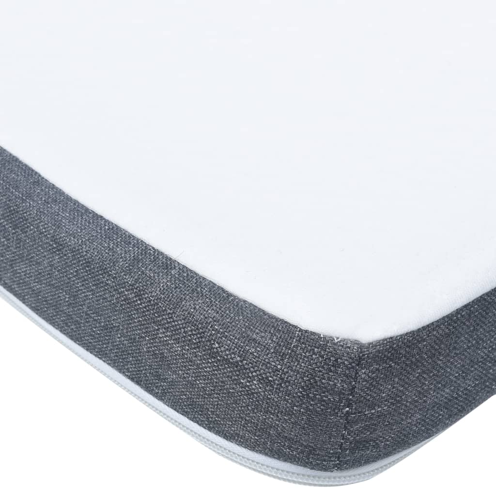 Sobre-colchão para cama boxspring 200x200x5 cm maciez média