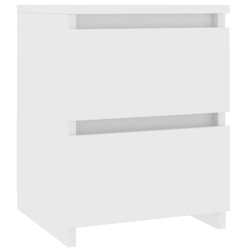 Mesa de cabeceira 30x30x40 cm contraplacado branco