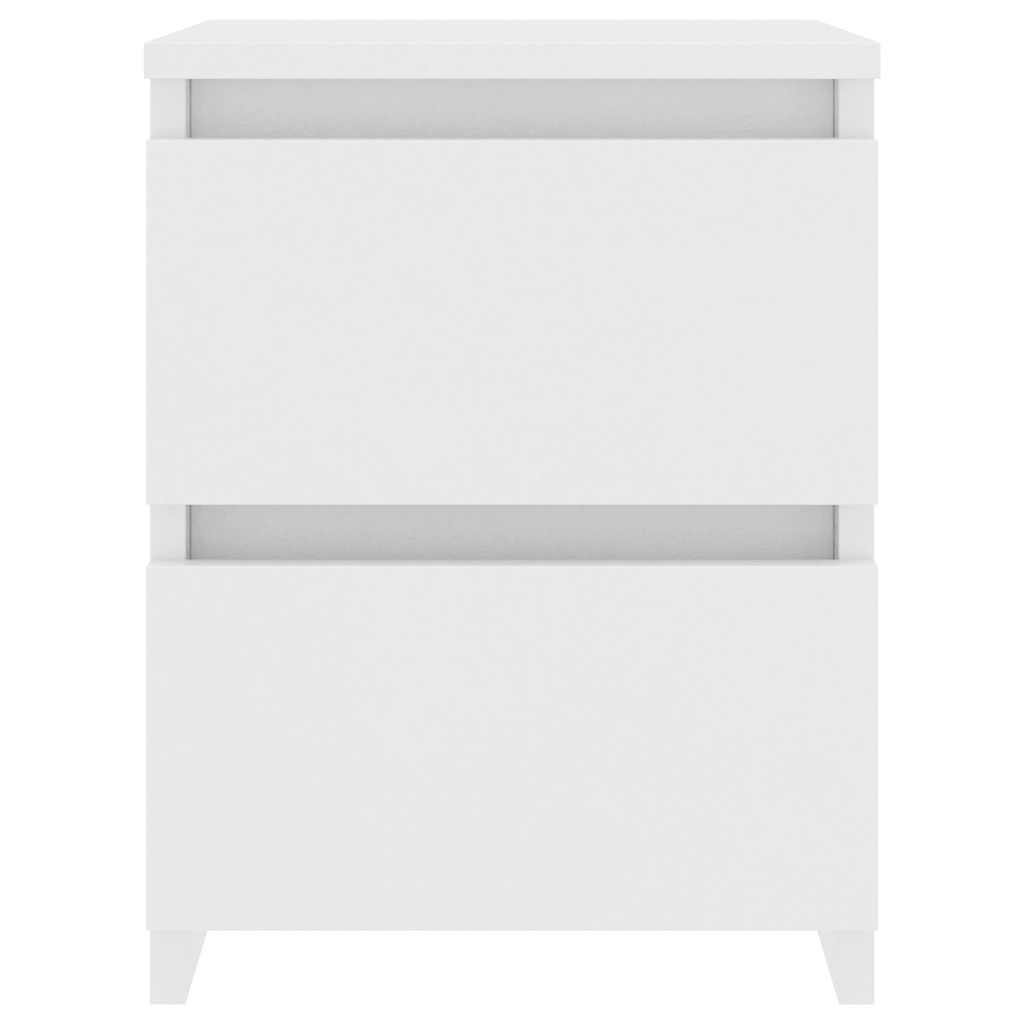 Mesa de cabeceira 30x30x40 cm contraplacado branco