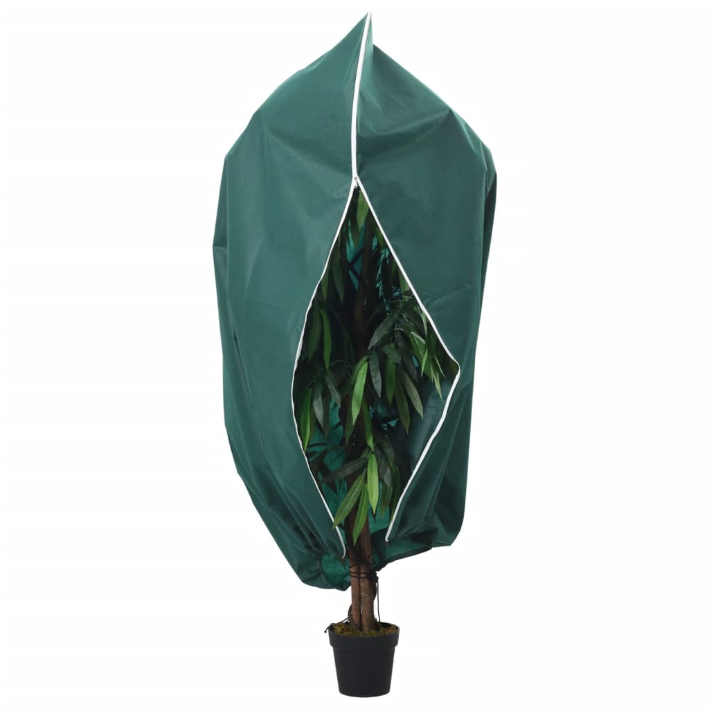 Coberturas para plantas com fecho 4 pcs 70 g/m² 3,93x3,5 m