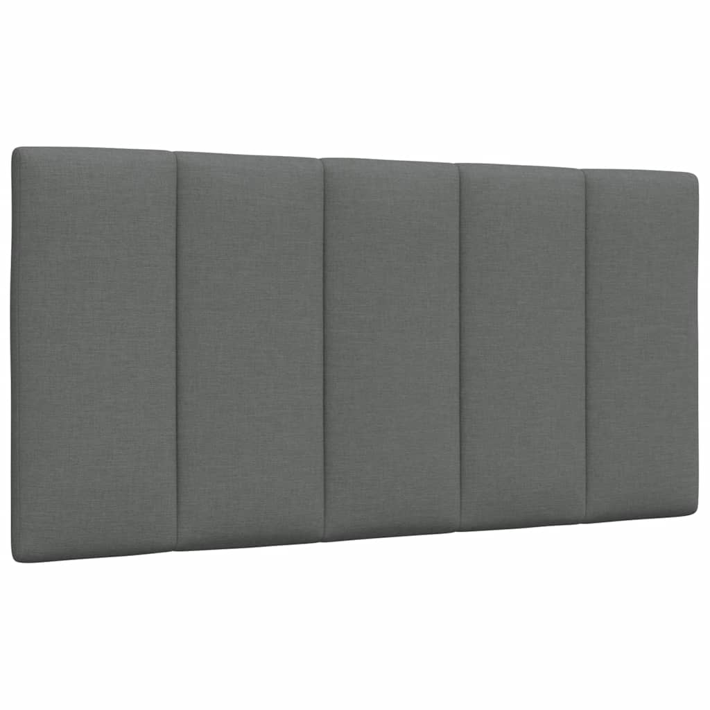 Almofadão de cabeceira hanko 100 cm tecido cinzento-escuro