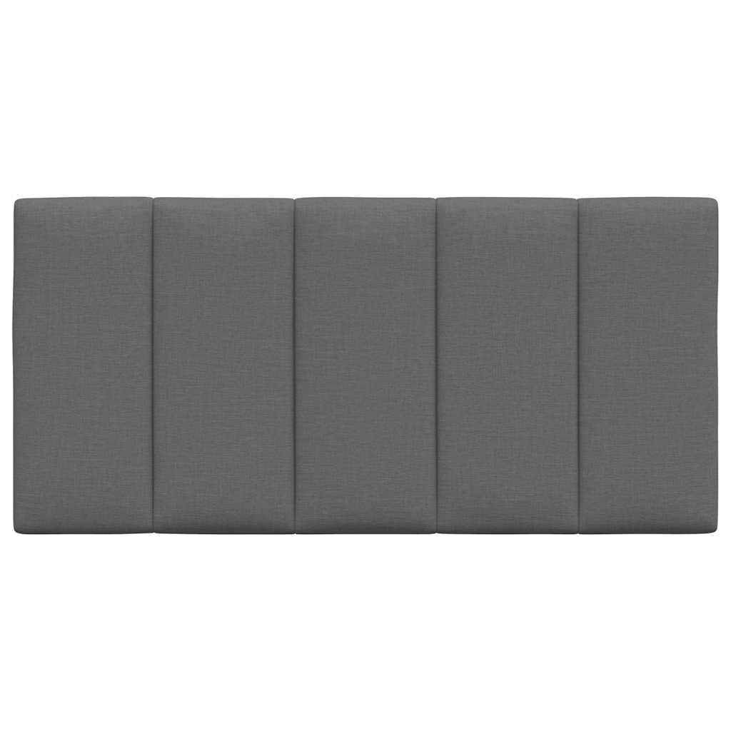 Almofadão de cabeceira hanko 100 cm tecido cinzento-escuro