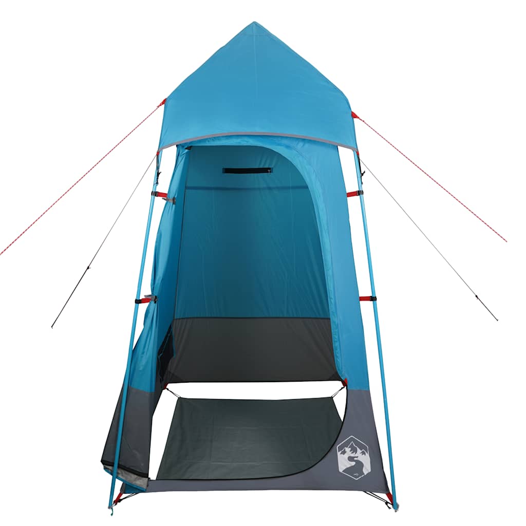 Tenda para sanita impermeável azul