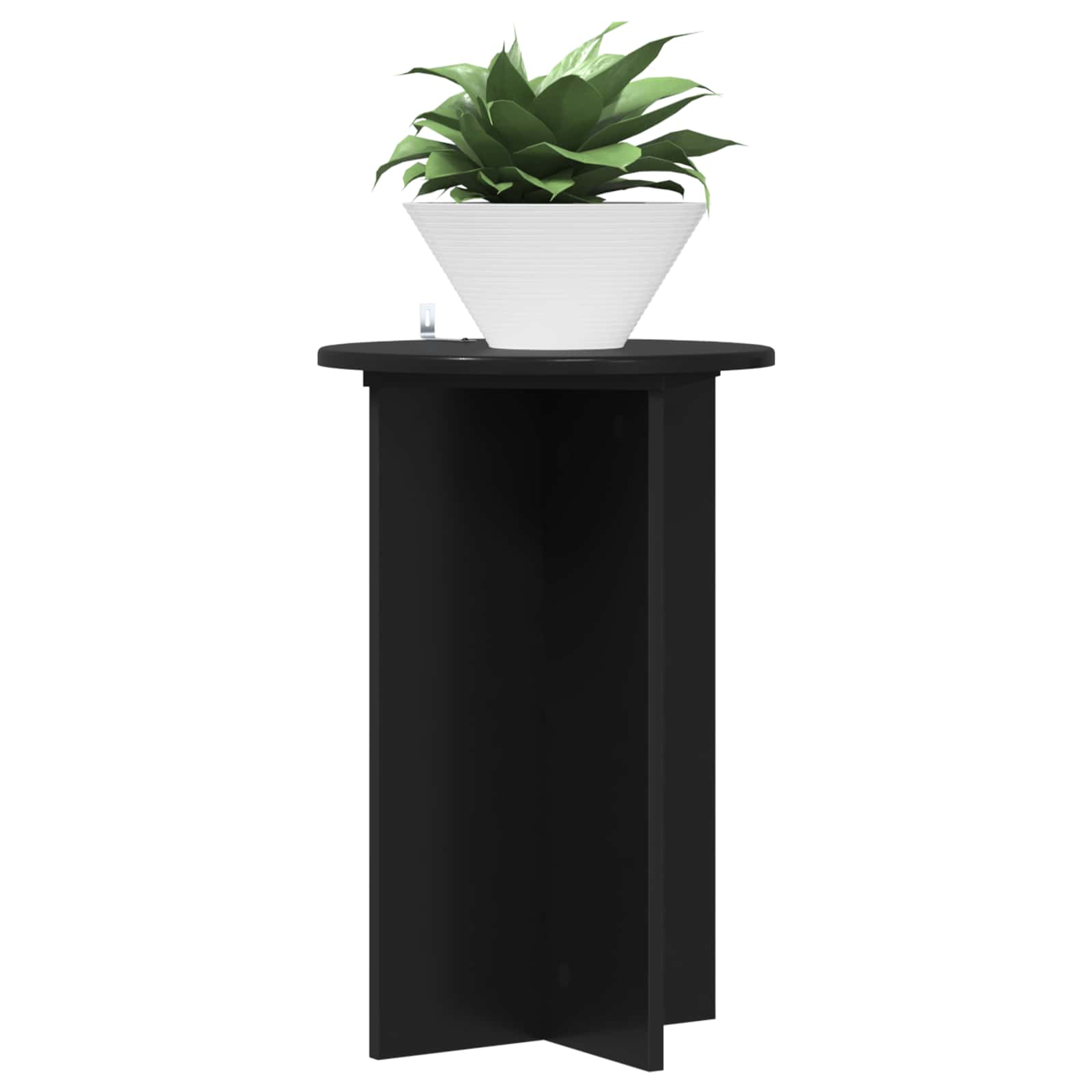 Suporte para plantas 2 unid. preto ø40 x 60 cm