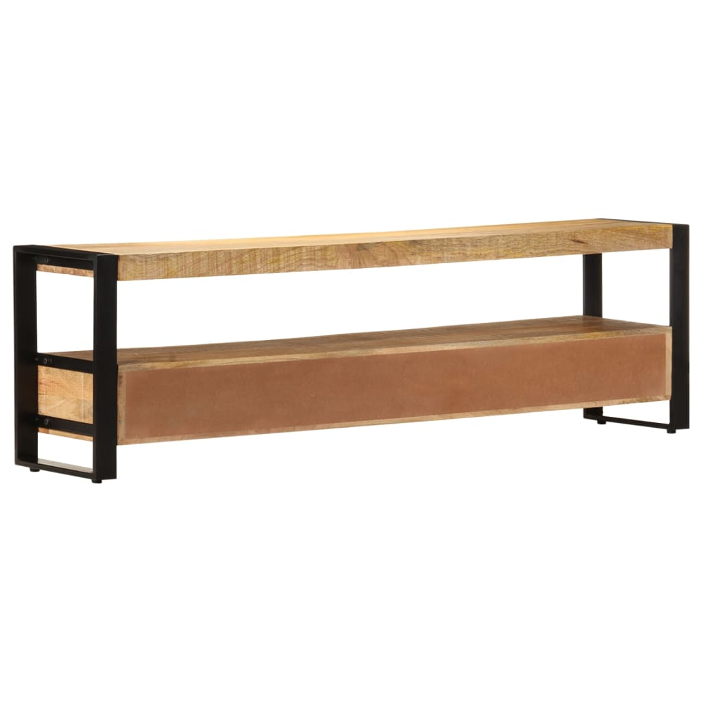 Móvel de TV 150x30x45 cm madeira de mangueira maciça