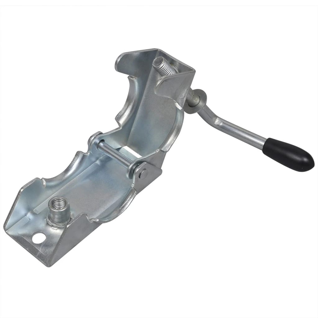 2 Tubos de suporte com 2 grampos de separação p/ 48 mm roda jóquei