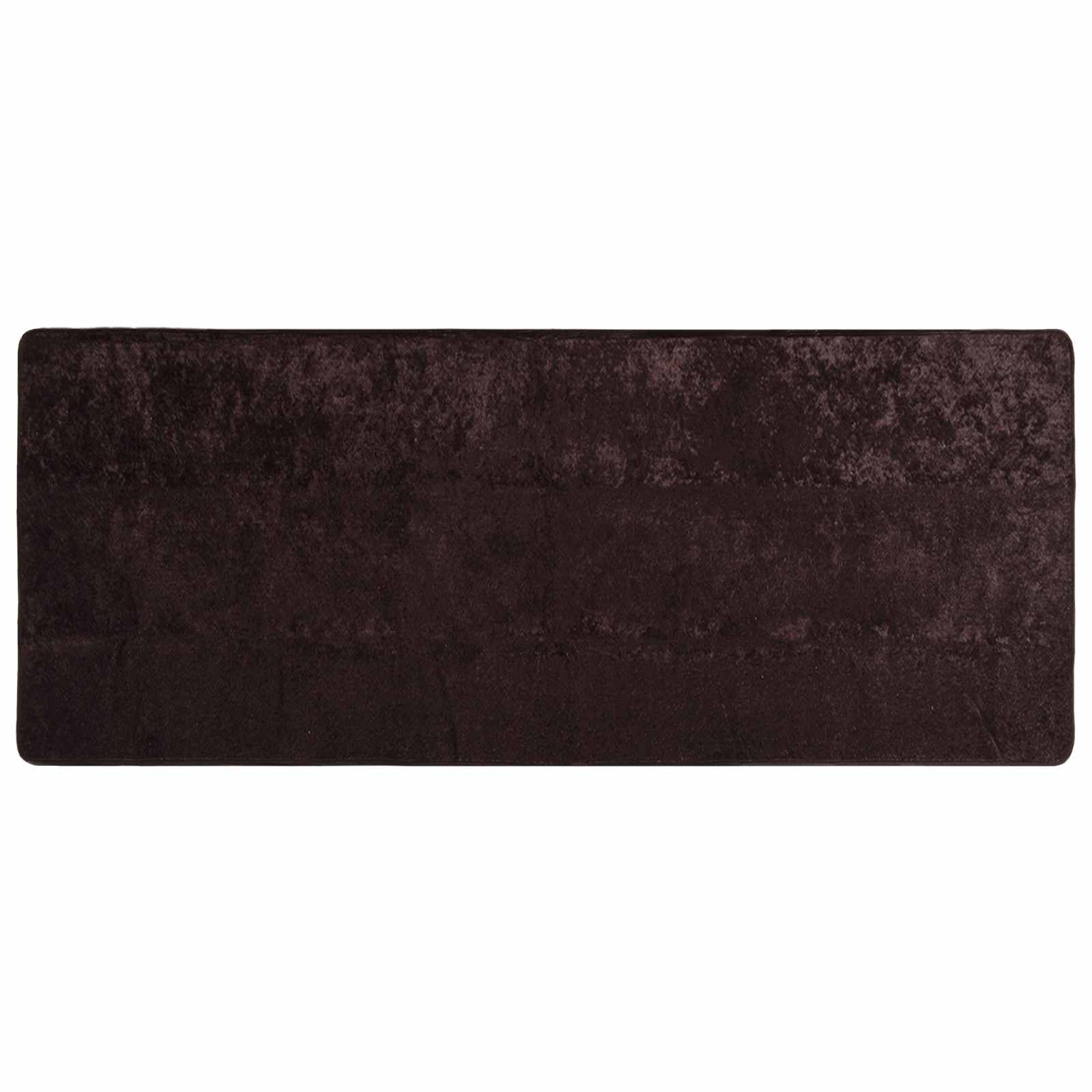 Passadeira marsa antracite 50 x 100 cm poliéster e PVC