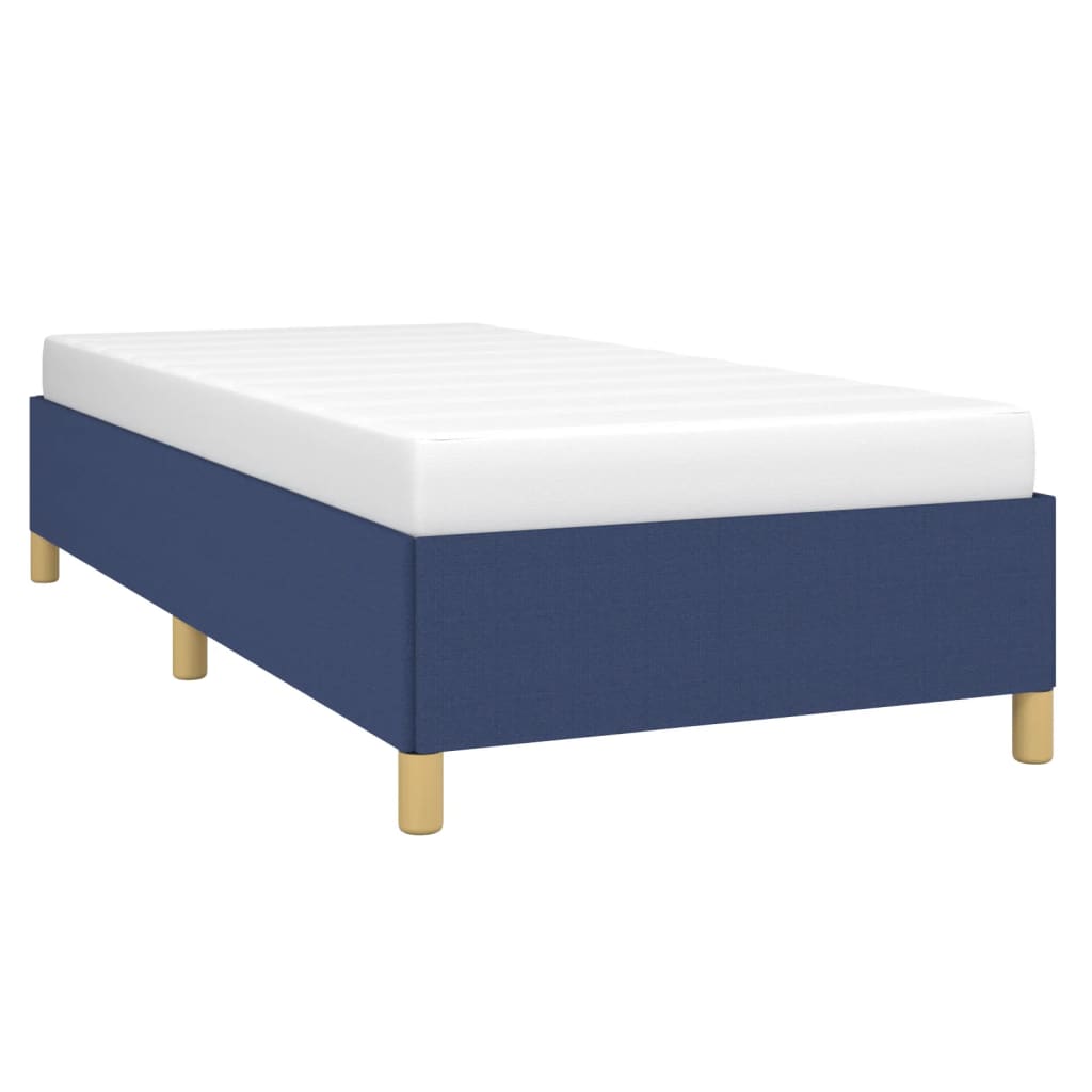 Estrutura de cama sem colchão 80x200 cm azul