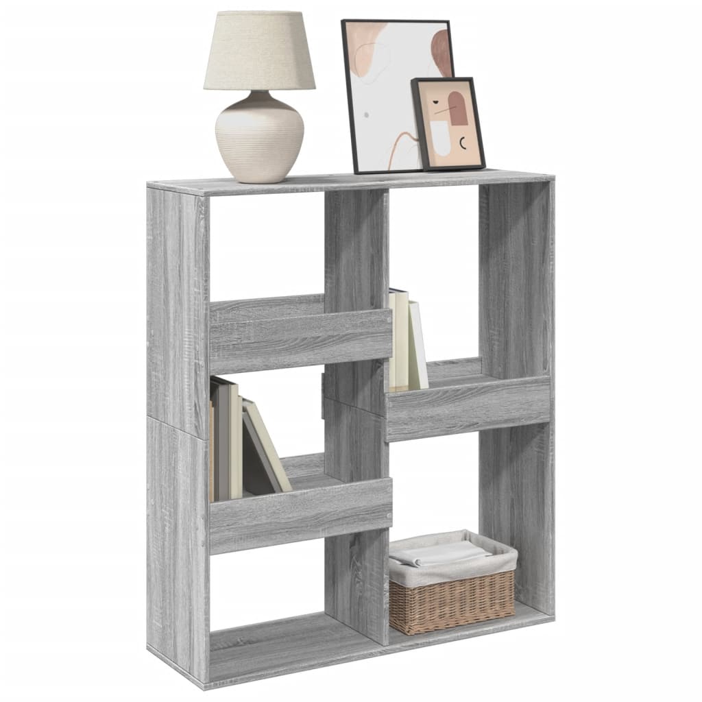 Estante/divisória 100x33x115 cm cor cinzento sonoma