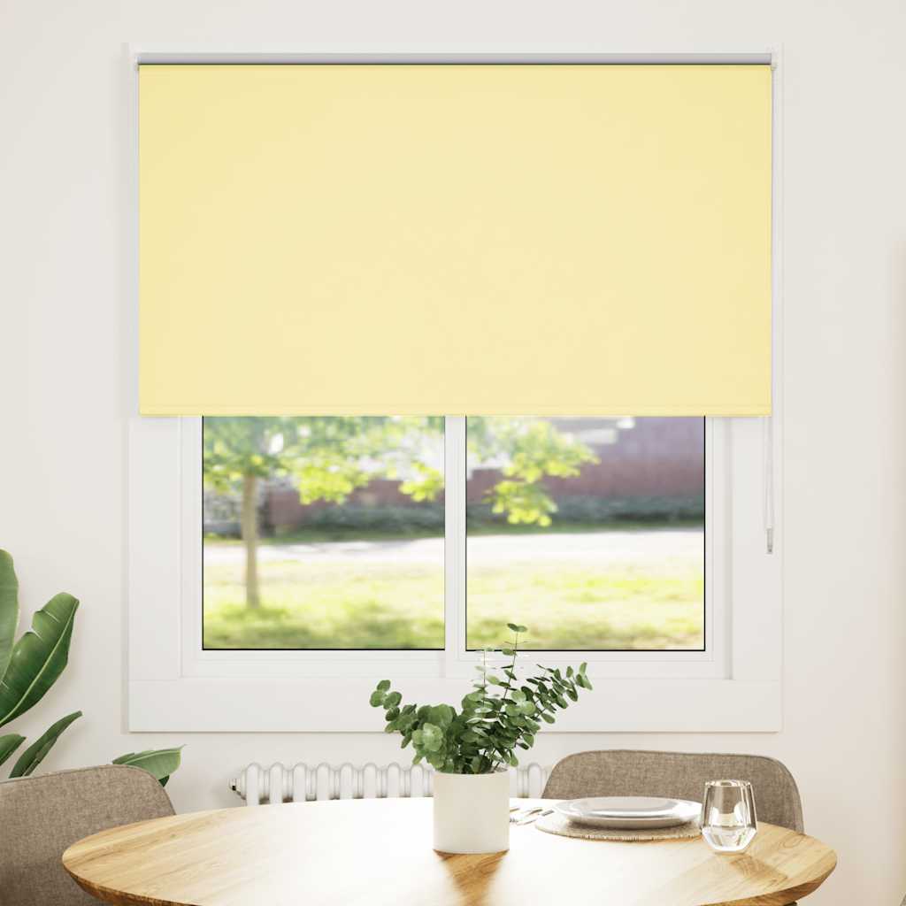 Persiana de enrolar 120x175 cm largura tecido 116,6cm poliéster