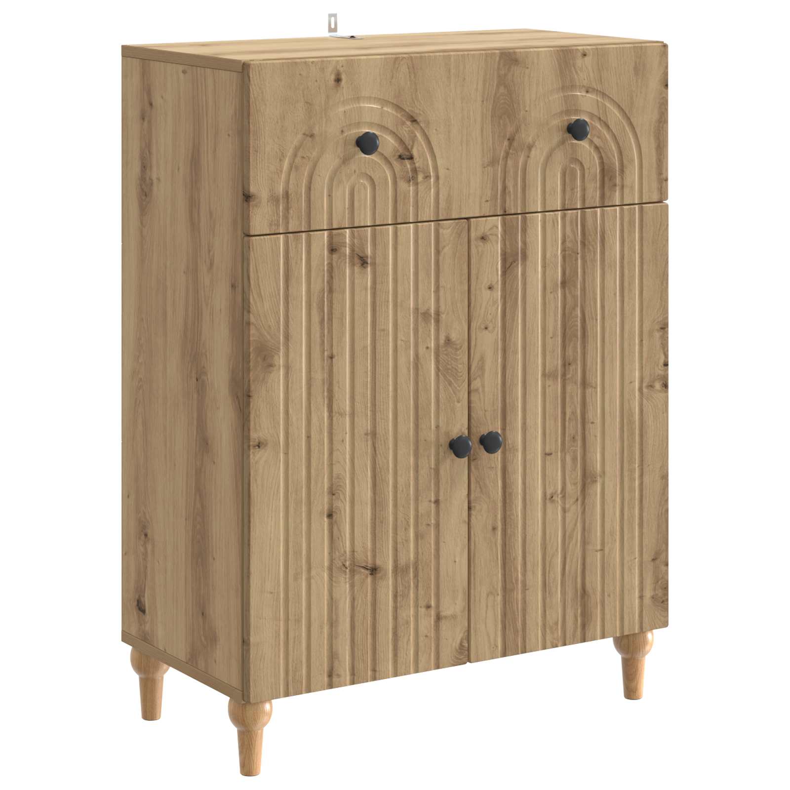 Buffet carvalho arttisan 66 x 34,5 x 90 cm derivados de madeira