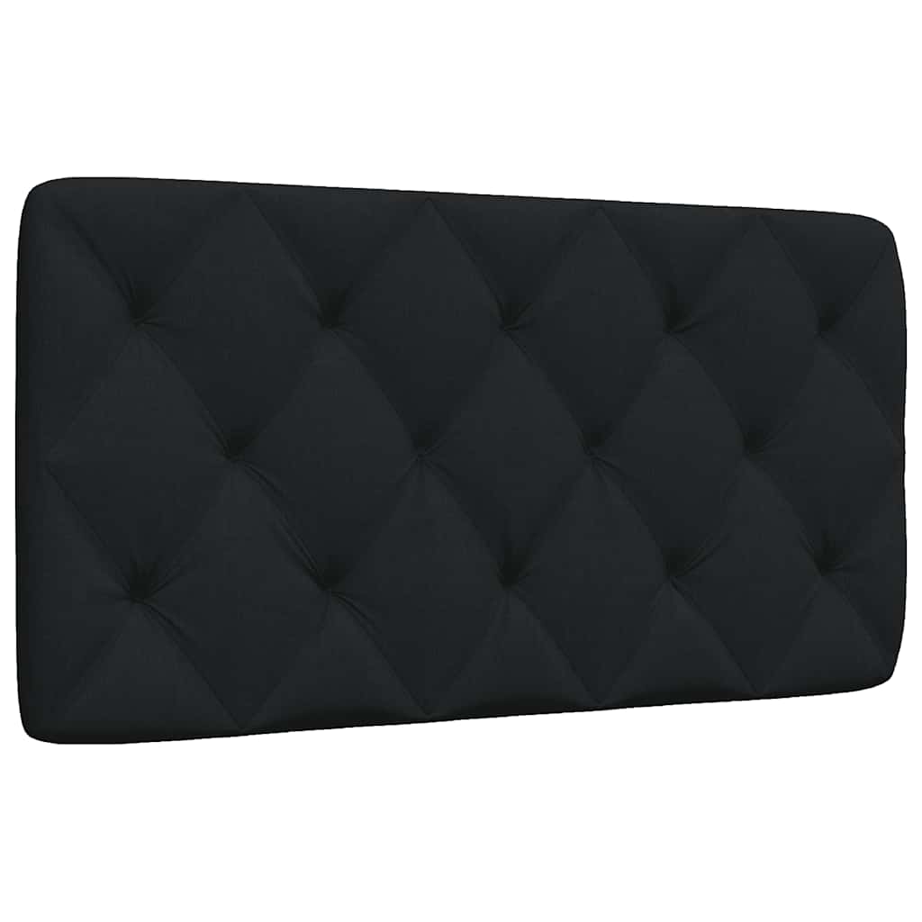 Almofadão de cabeceira 100 cm tecido preto